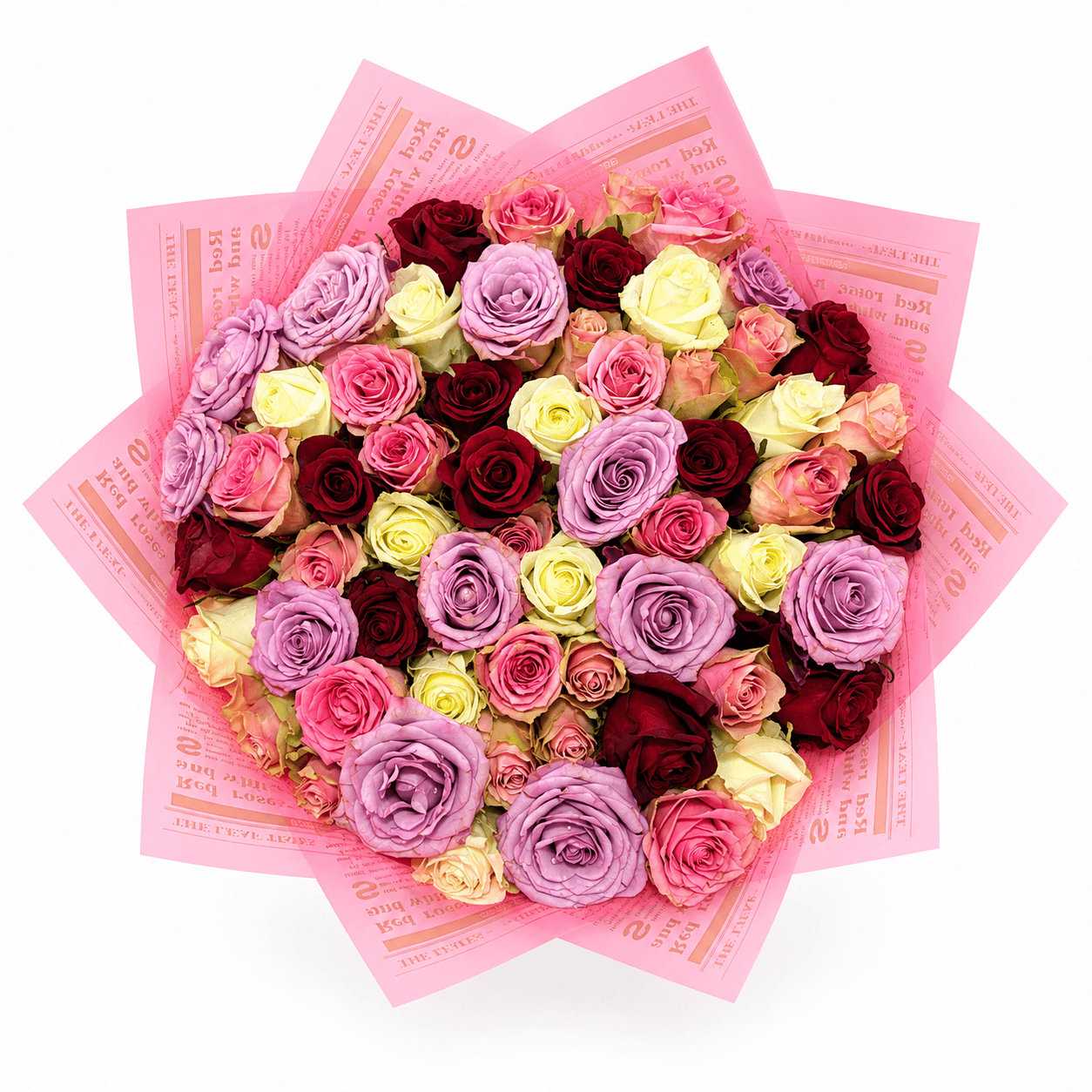 Mixed Rose Bouquet — photo 2