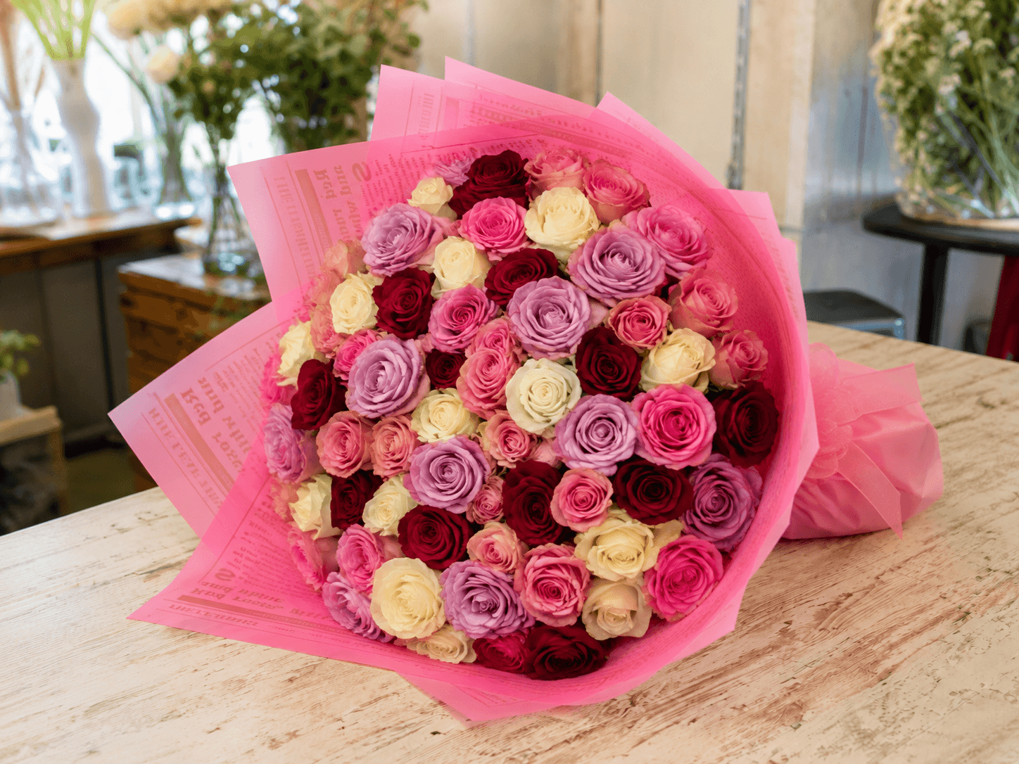 Mixed Rose Bouquet