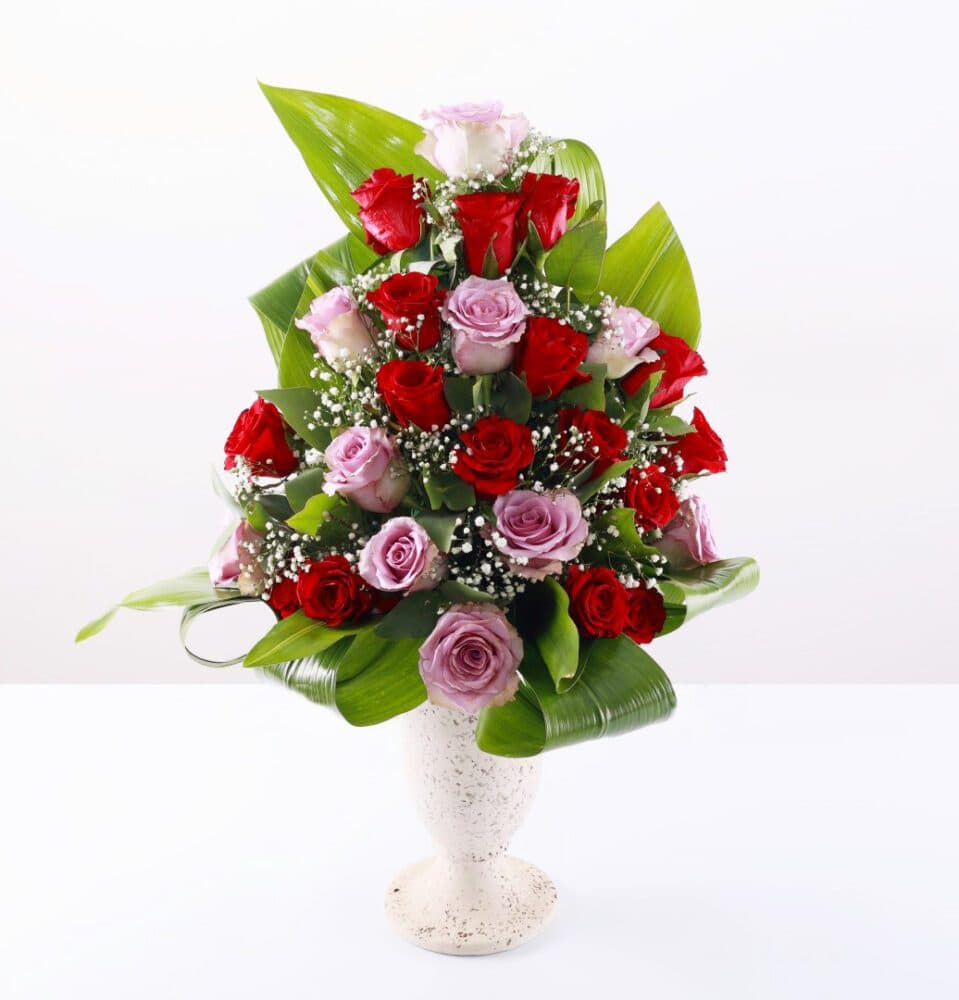 Dusk and Bloom Floral Arrangement